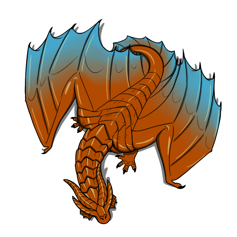 Copper Dragon by Hammertheshark